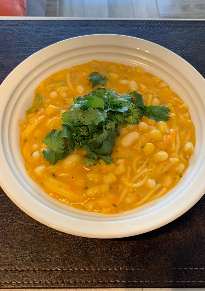Una foto de Porotos con riendas sin gluten