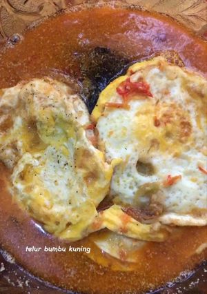 Foto resep Telur Bumbu Kuning