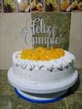 Pastel de 3 leches de durazno