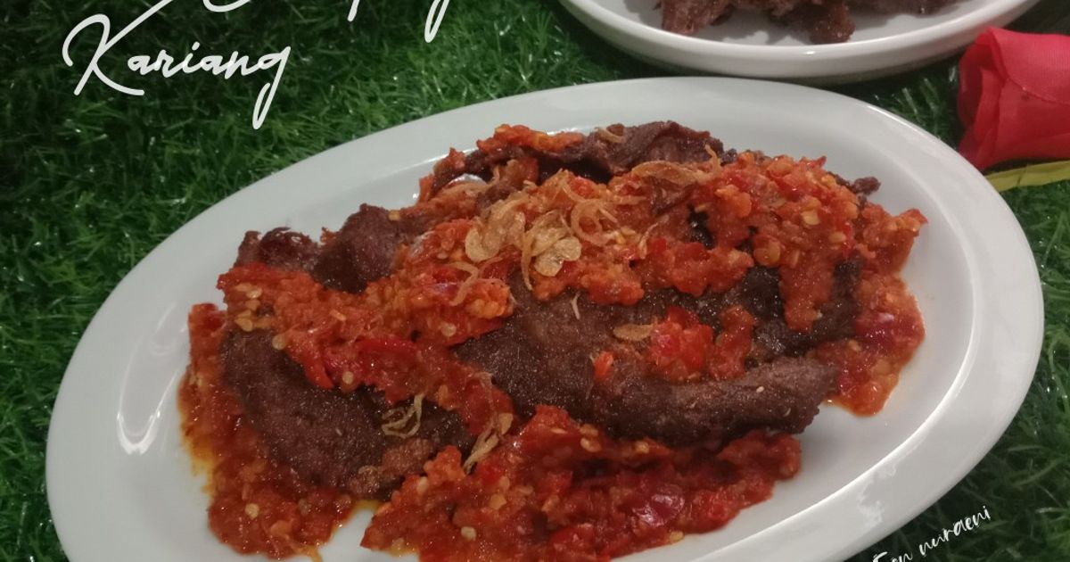 Dendeng Kariang | Dendeng Kriuk | Masakan Khas Minang