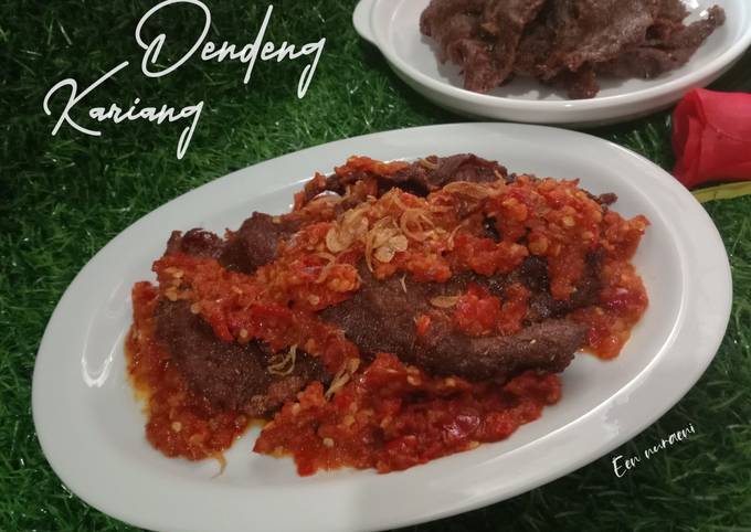 Dendeng Kariang | Dendeng Kriuk | Masakan Khas Minang