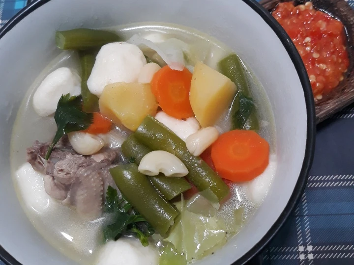 Langkah Gampang Membikin Resep Sop Ayam sayur yang  Bikin Ketagihan Anti Ribet, Mantap Sekali