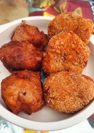 Foto resep Mpasi Perkedel Roti Kornet