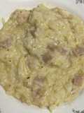 Risotto con jamón