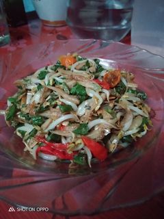 Foto resep Tumis teri kacang panjang