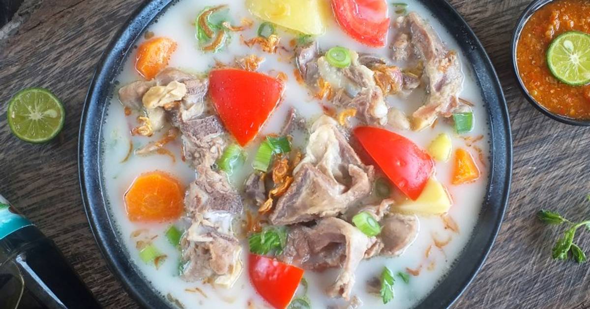 66 Resep Sop Kambing Kuah Susu Enak Dan Sederhana Ala Rumahan Cookpad