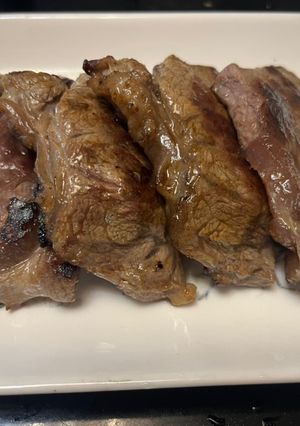 香煎牛肩里肌牛排 的食譜成品照片