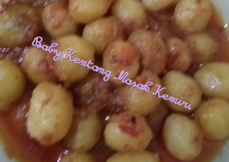 #123. Baby Kentang Masak Kemiri