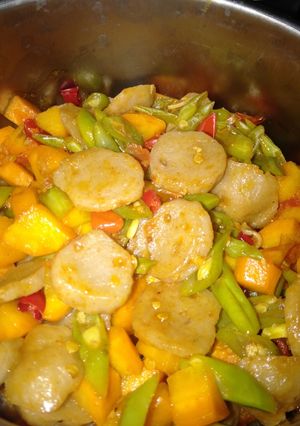 Foto resep Oseng Buncis Wortel Baso