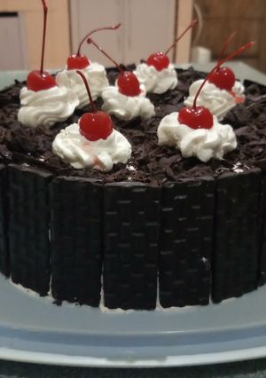 Foto resep Cake black forest