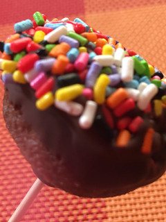 Una foto de Bombones/trufas tipo cake pops