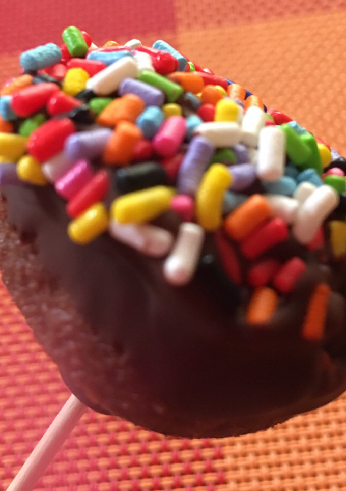 Una foto de Bombones/trufas tipo cake pops