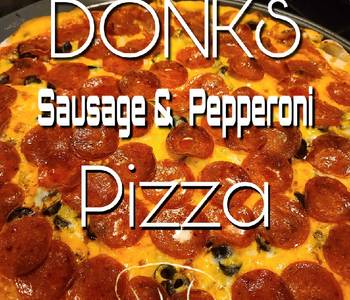 Ultimate Cooking Recipe Sausage  Pepperoni Pizza Most Delicious