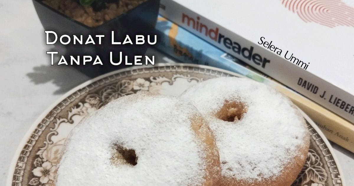 Donat Labu Tanpa Ulen (Frozen Snack)