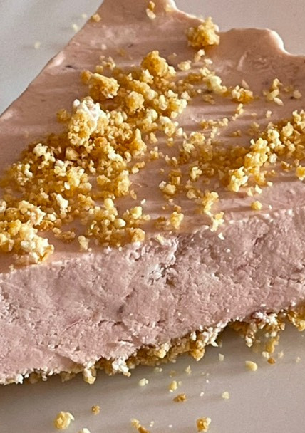 Una foto de Tarta de frutos queseros