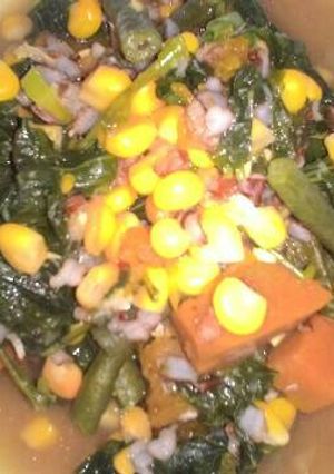 Foto resep Bubur beras merah ala barobbo