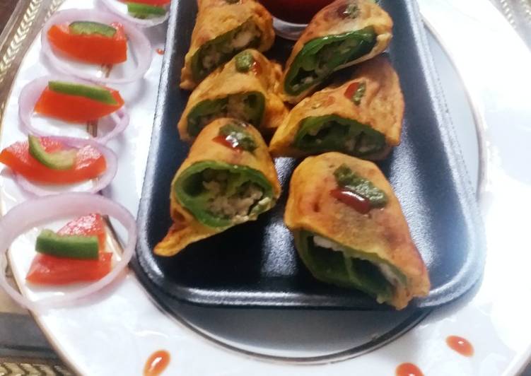 How to Make Homemade Stuffed Mirchi Pakoda