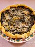 Torta rustica veloce con cicoria