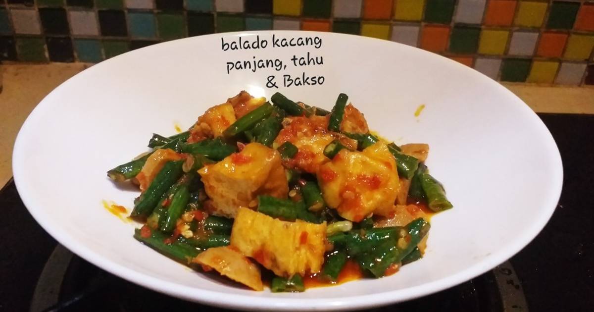 23 resep  balado  tahu  kacang panjang enak  dan sederhana ala 