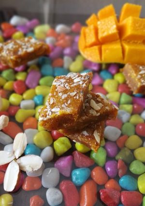 A picture of Mango fudge.