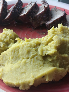 Una foto de Puré de arvejitas verdes partidas