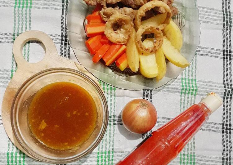 Steak daging sapi rumahan