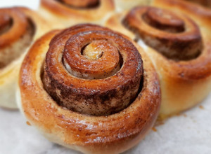 Foto principal de Rollitos de canela con masa de brioche