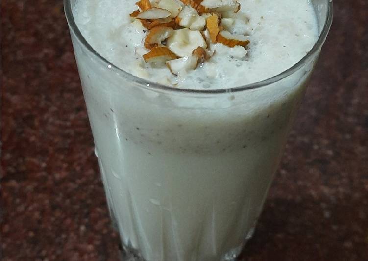 Makhana milk shake