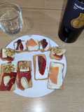 Canapés varios