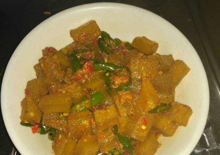 Recipe: Yummy Kikil Pedas Cabe Hijau