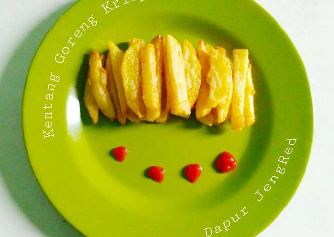 Anti Ribet, Bikin Kentang Goreng Krispi Yang Enak