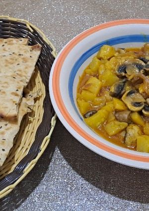 عکسی از دستور خوراک کدو قارچ