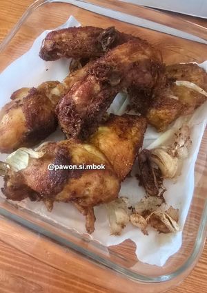 Foto resep Ayam Goreng Bawang Putih Juicy tanpa ungkep simple enak ala @pawon.si.mbok