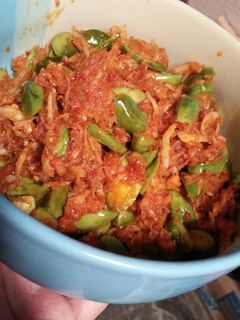 Foto resep Sambel teri pete