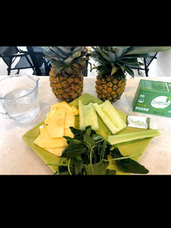 Una foto de Jugo verde, adaptación