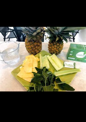 Una foto de Jugo verde, adaptación