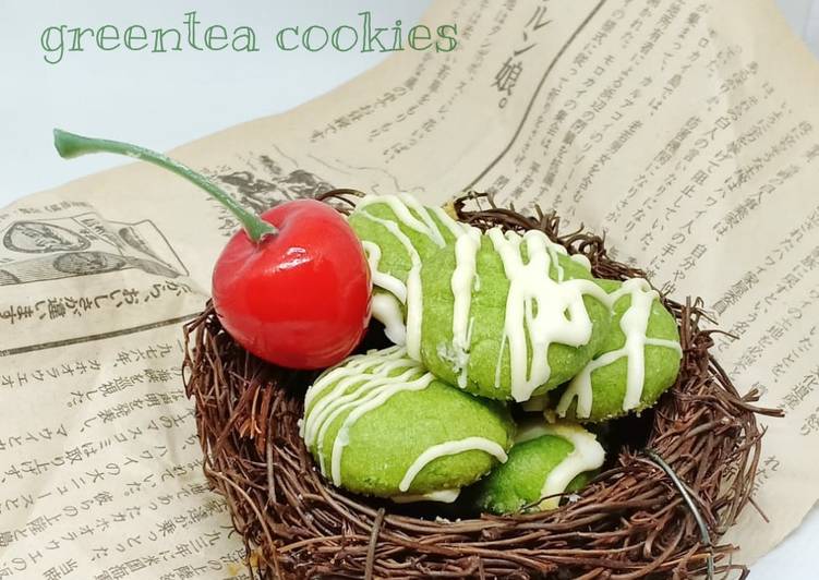 Greentea cookies