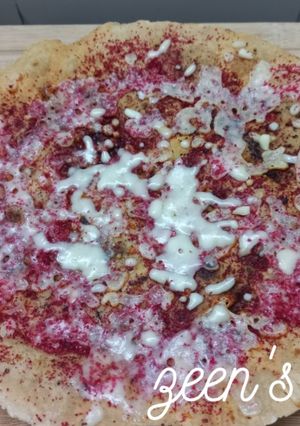 A picture of Sumac and Cheese Rotis.