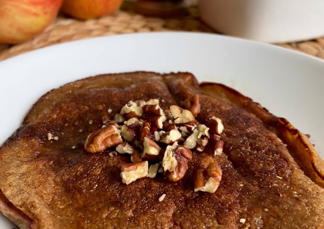 Tortitas de avena y manzana đ!