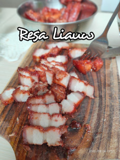 Foto resep Pork Char Siu / Babi Panggang Merah / Babi Barbekyu • Resep 1