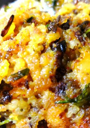 A picture of Recipe of aloo bhurgi.
