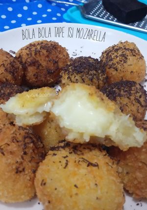 Foto resep Bola-Bola Tape Isi Mozarella