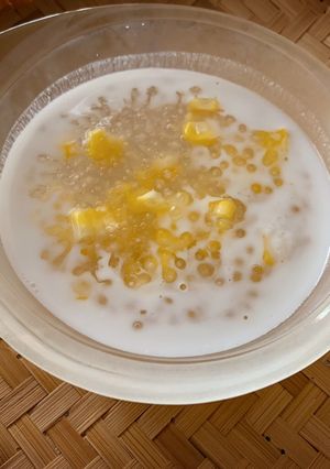 รูปของ สาคูเปียกข้าวโพด 🌽