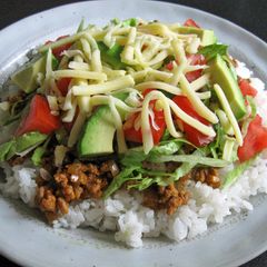 A picture of Taco Rice.
