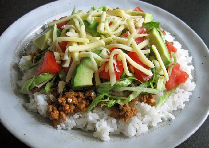 Taco Rice Recipe, Japanese Recipes