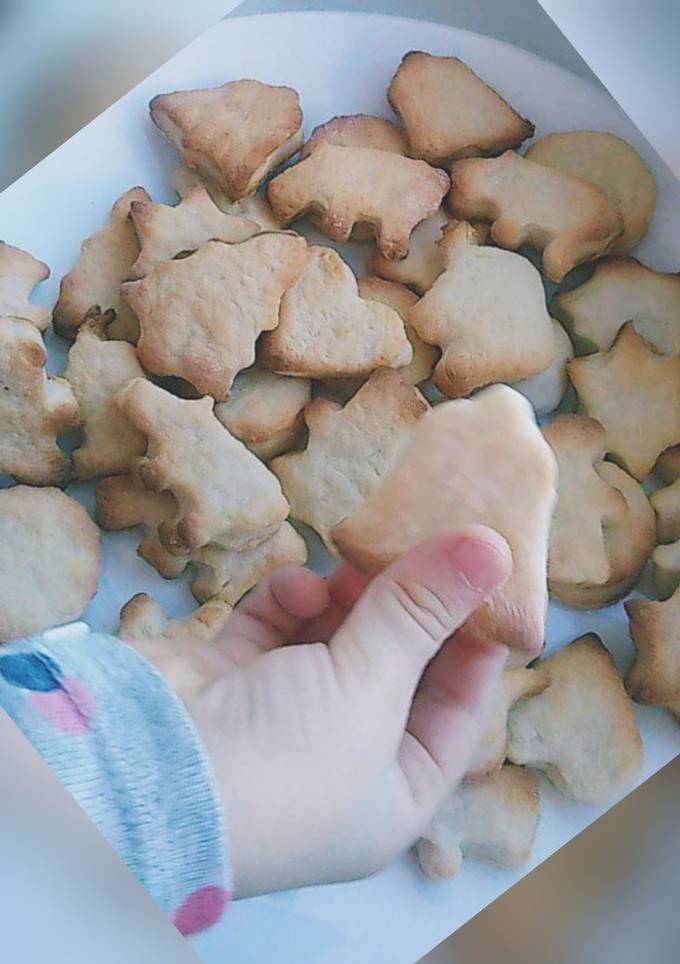 Детское творожное печенье