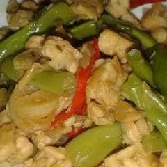 A picture of Oseng tempe buncis pedas menggoda.