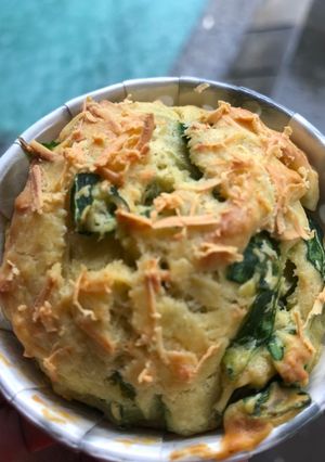 Foto resep Spinach cheese muffin