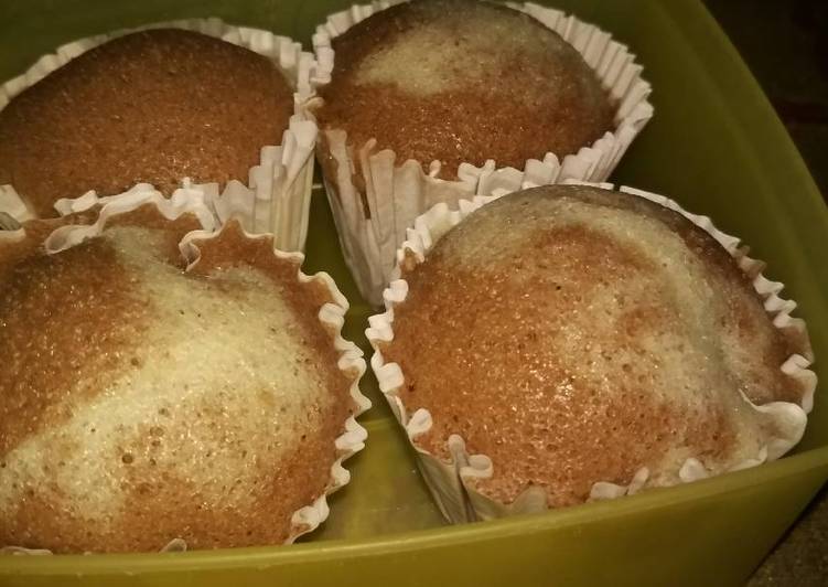 Bolu kukus coklat vanila