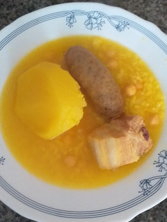 Una foto de Arroz caldoso